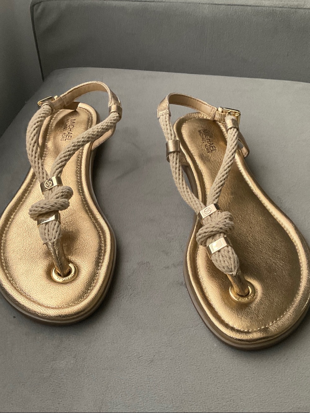 Michael Kors Holly Rope Thong Sandal